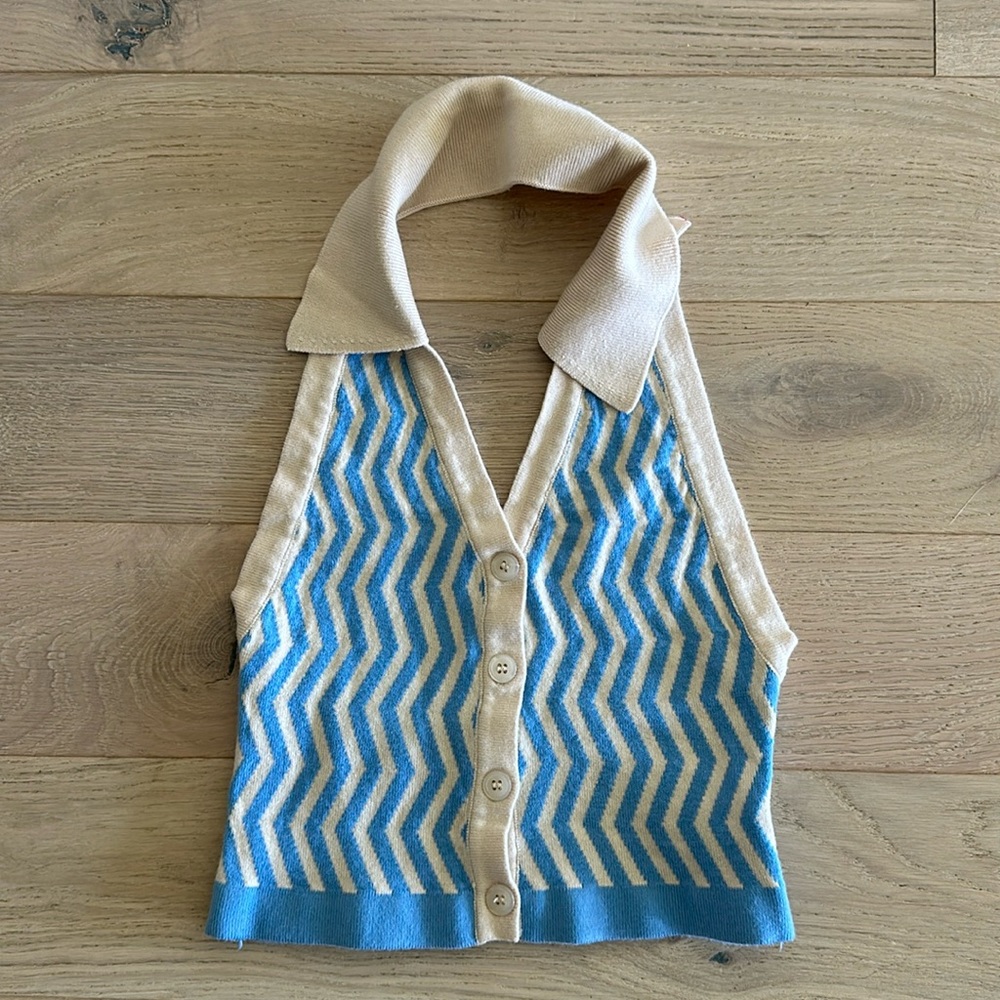 Halter vest top